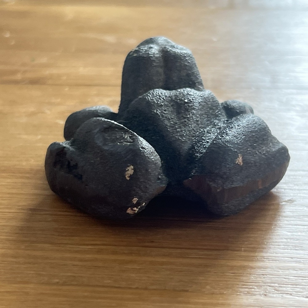 Antique Cast Iron Frog Paperweight Figure MCM Dexter Midwest Omaha Nebraska NE - Picture 5 of 7